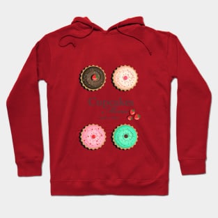 Cupcakes Menu Hoodie